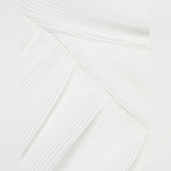 ZIMMERMANN Wild Botanica Wrap-Effect Plissé-Woven Mini Skirt Zimmermann Size 2 - Picture 5 of 6